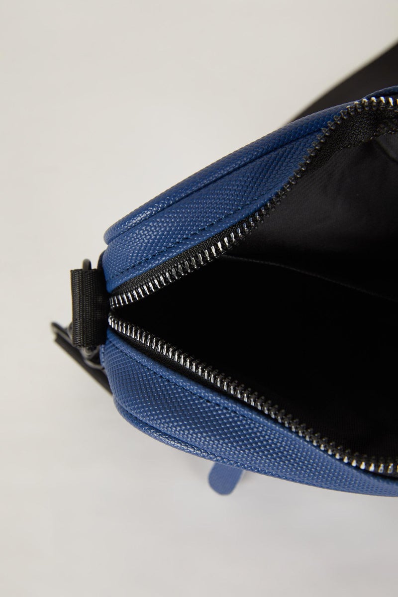 DeFacto Blue Man Faux Leather Crossbody Bag Casual - Image 5